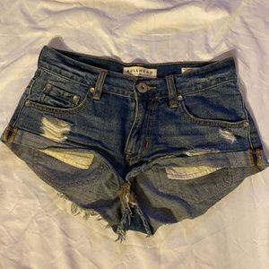 Pacsun Bullhead Slouchy Short Denim Shorts